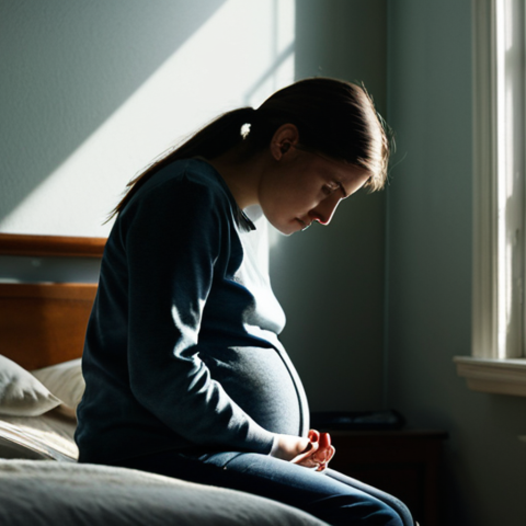 유산의 초기 증상과 병원 진단 - Early Pregnancy Anxiety – A Faint Worry**
A young woman in her late 20s to early 30s, dressed in...